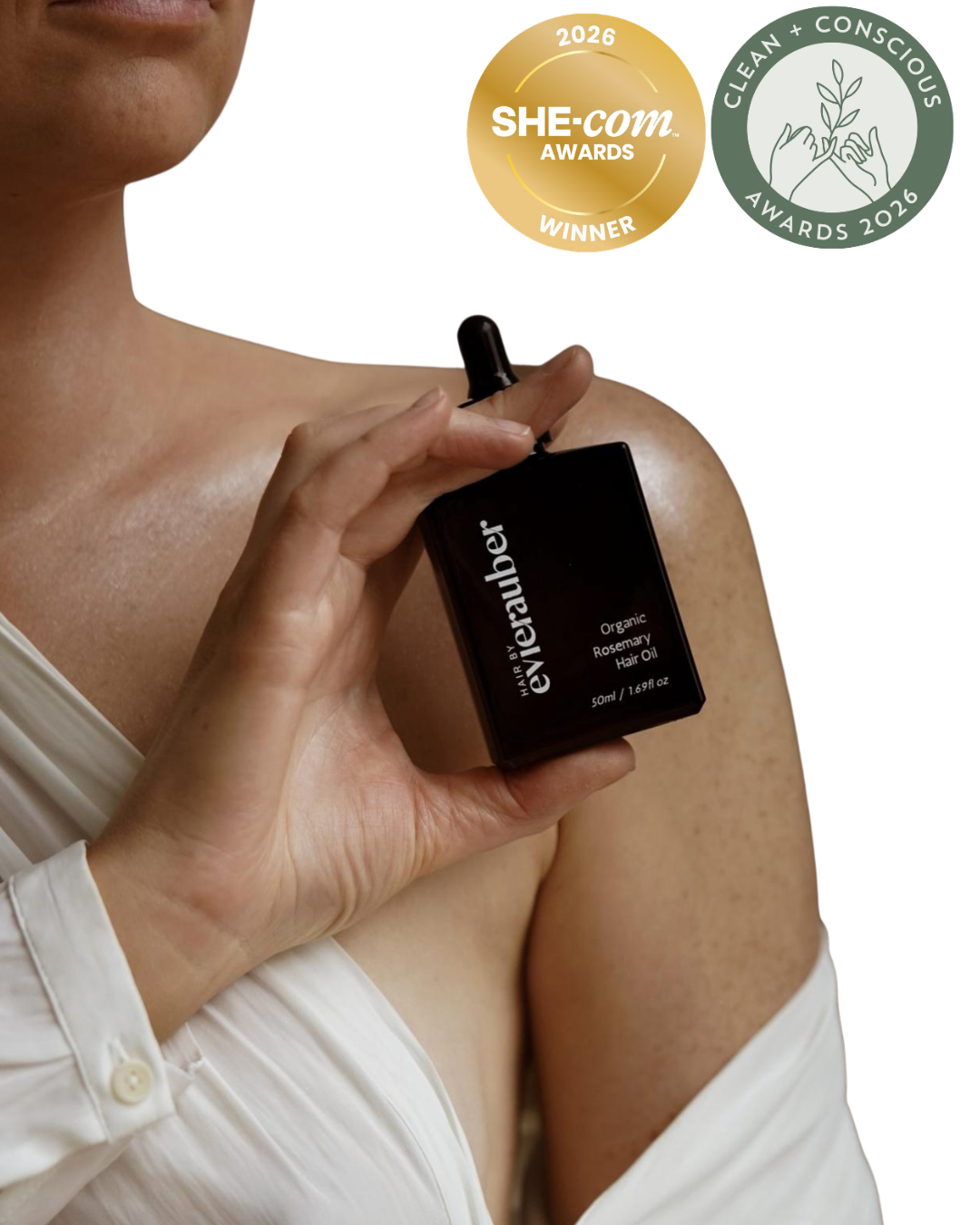 Organic Rosemary Hair & Scalp Oil 50ml 