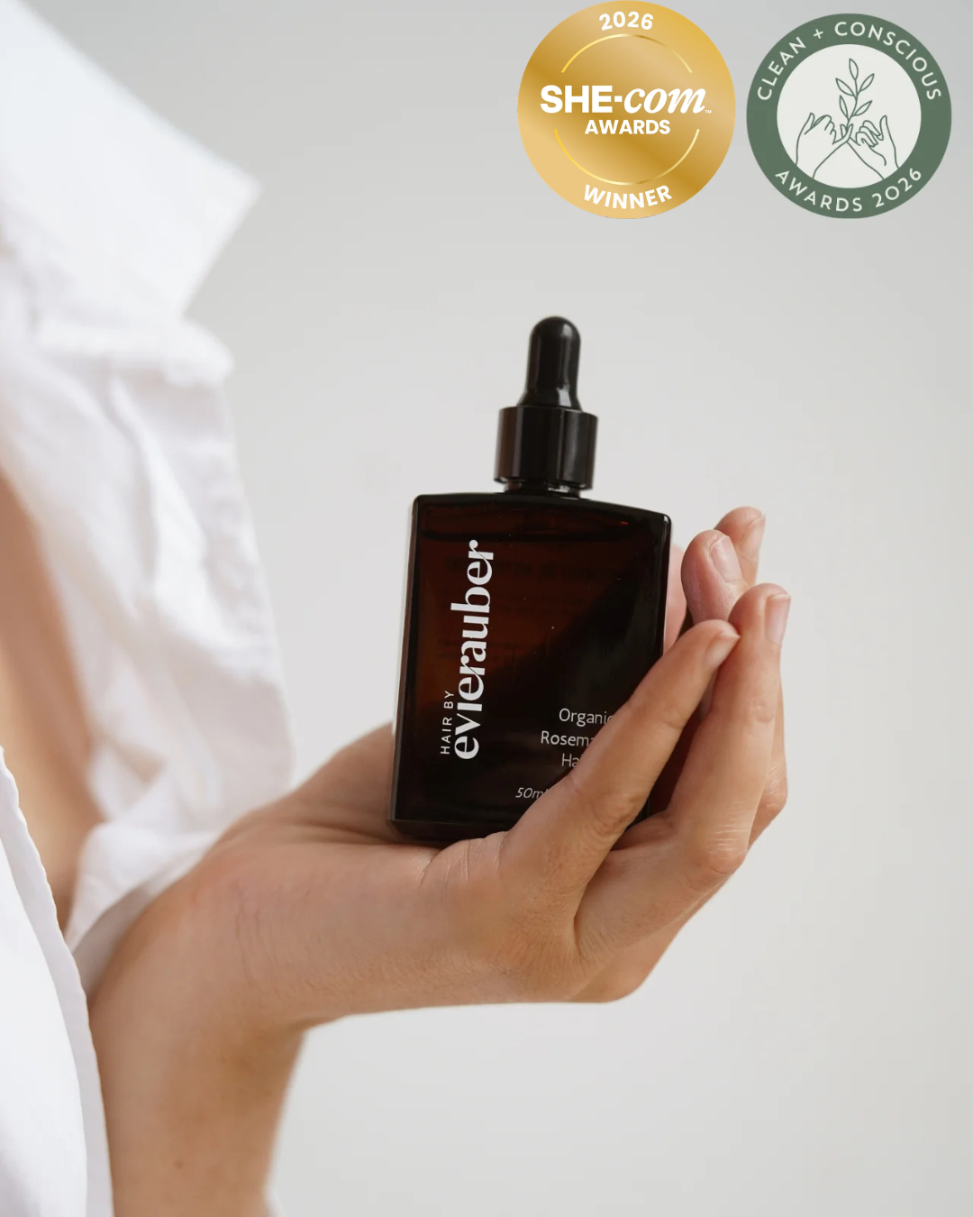 Organic Rosemary Hair & Scalp Oil 50ml 