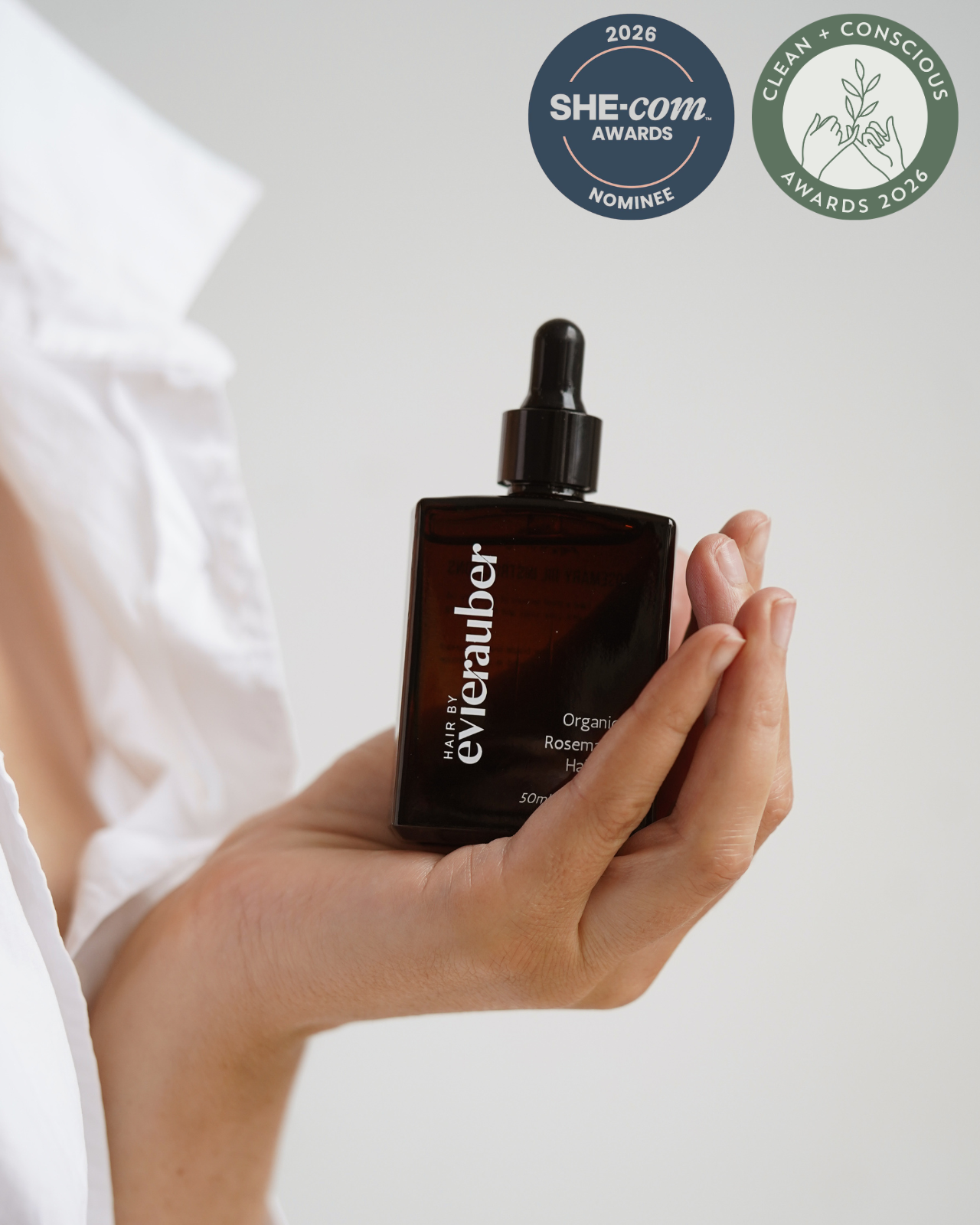 Organic Rosemary Hair & Scalp Oil 50ml 
