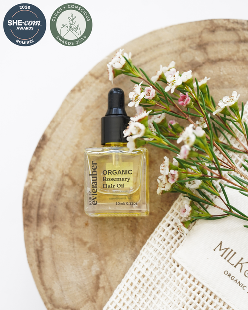 Organic Rosemary Hair & Scalp Oil 10ml bottle — Hair By Evie Rauber
