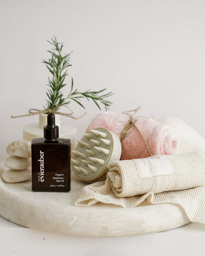 Organic rosemary hair oil for hair growth